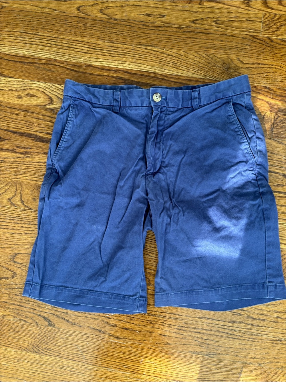 Vineyard Vines Navy Flat Front Shorts
